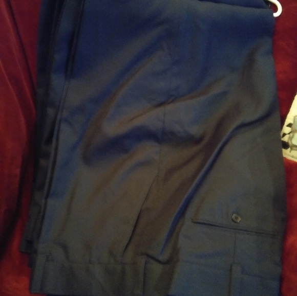 Pants New Mens Dark Blue Dress Pants Size 52x32 Poshmark